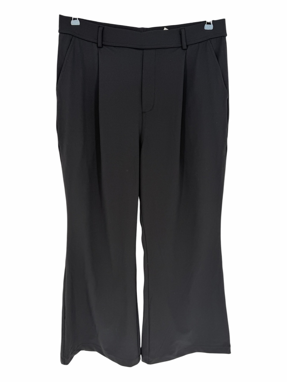 Halara Pleated Pull On Trouser Work Pants Black Women's - Size L
